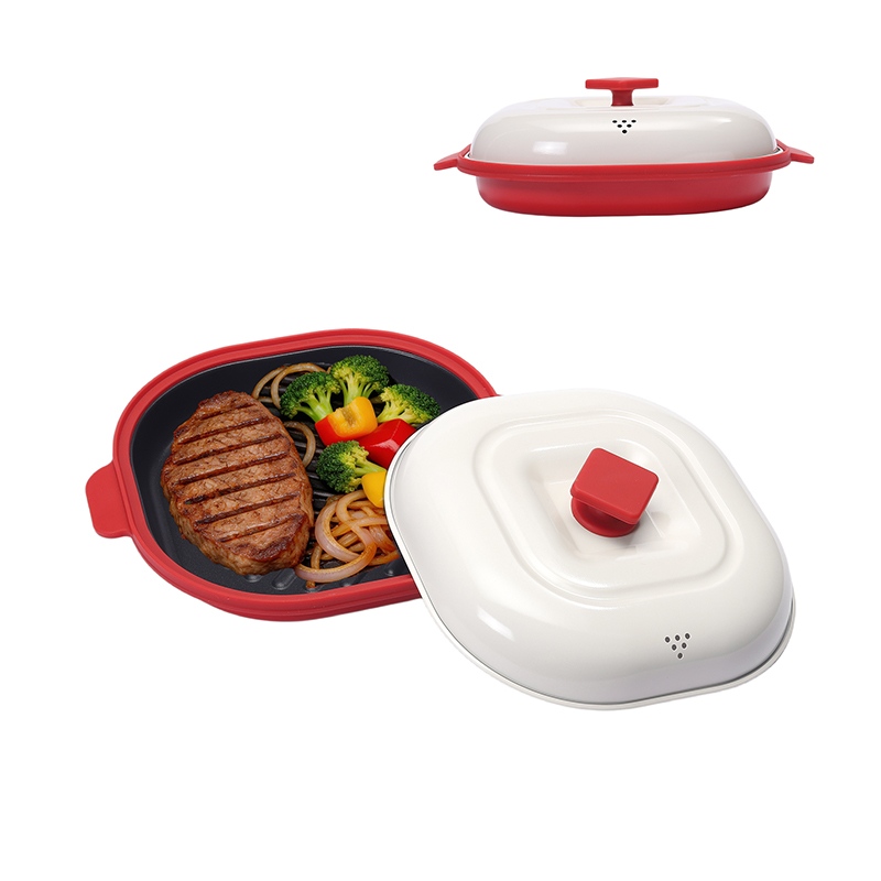 Hur gör en mikrovågsgrill med stor kapacitet matlagning snabbare och bekvämare?