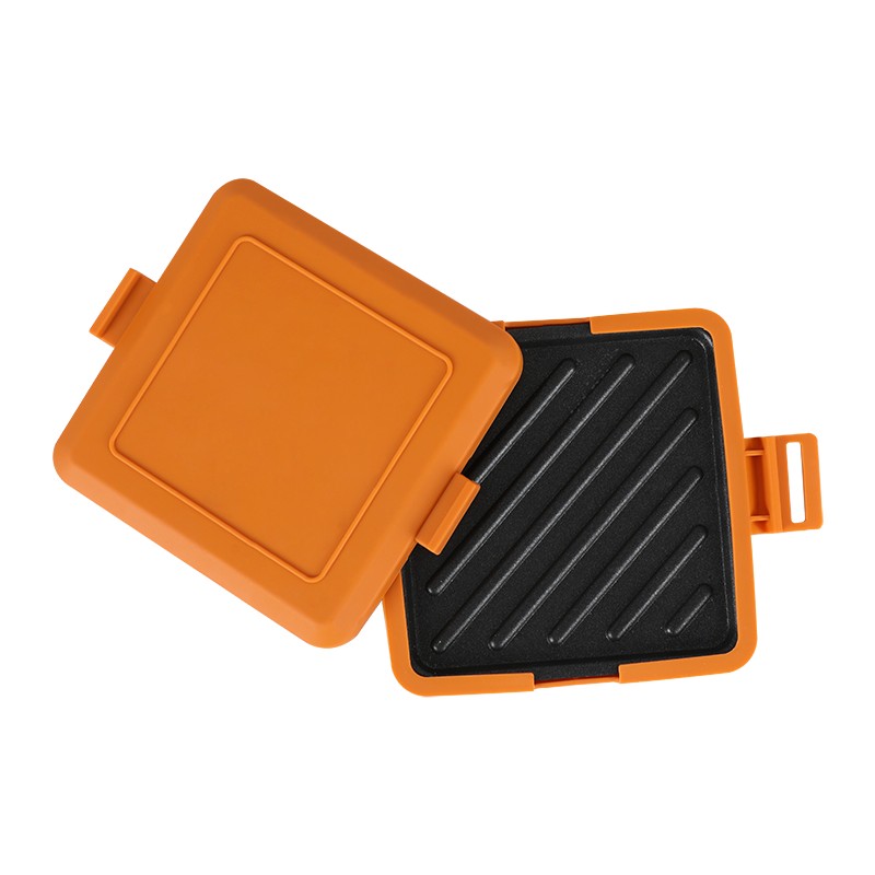 Non-stick beläggning Mikrovågs brödrost Grillbricka