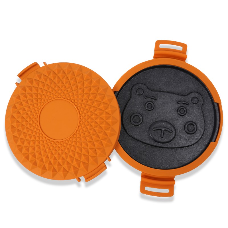 Rund mikrovågsugn brödrost grillbricka