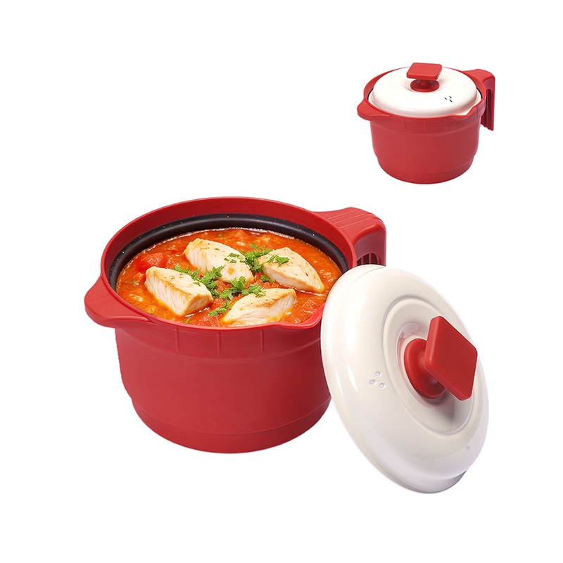 Rund med glasskydd Mikrovågsgrill Multi-Pot